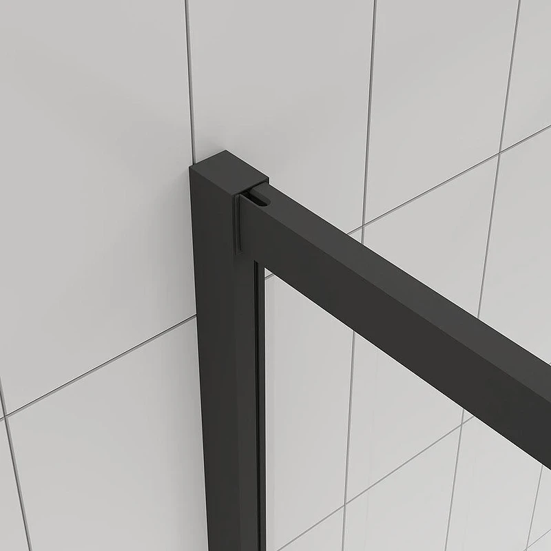 Душевой уголок Veconi Evo 300 B 120х80 E3-B-12080-12-C9 профиль Черный матовый стекло тонированное матовое
