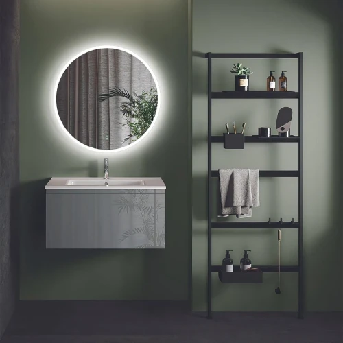 Зеркало Azario Bris 90 AZ-Z-006CS с подсветкой с сенсорным выключателем