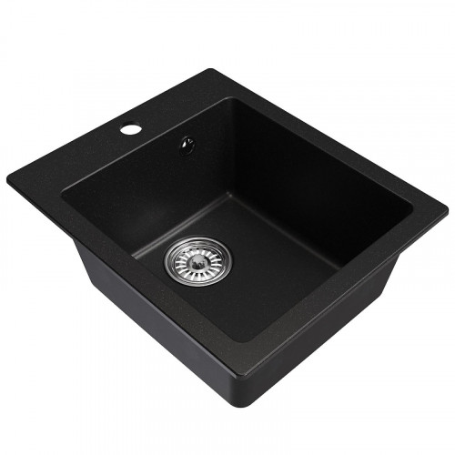 Кухонная мойка Mixline Комфорт ML-GM14 42 551910 цвет Ультрачерный