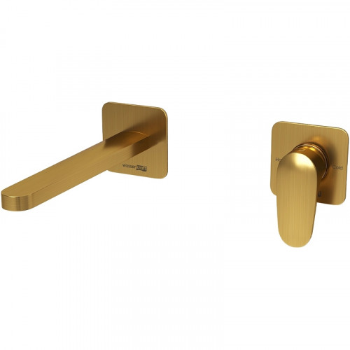 Смеситель для раковины WasserKRAFT Havel A3651.284 Золото матовое латунь встраиваемый