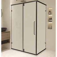 Душевой уголок RGW Classic CL-046B 120x80 350904628-24 профиль Черный матовый стекло матовое-сатинат