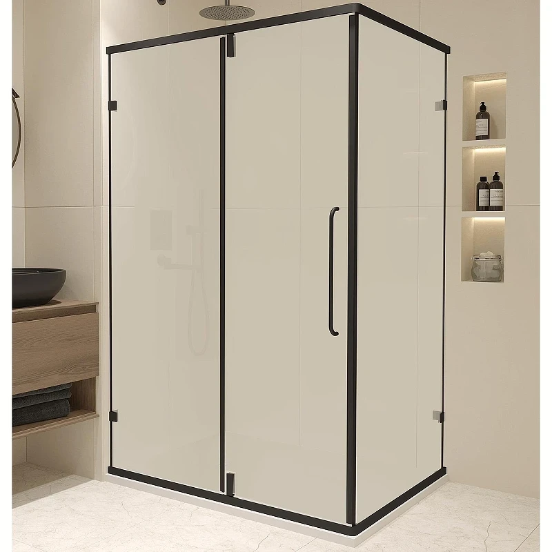 Душевой уголок RGW Classic CL-046B 120x80 350904628-24 профиль Черный матовый стекло матовое-сатинат
