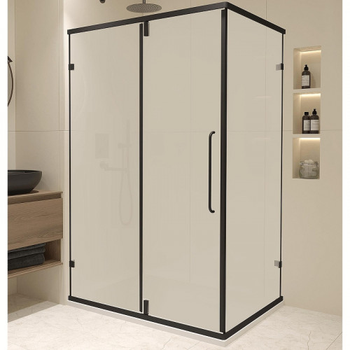 Душевой уголок RGW Classic CL-046B 120x80 350904628-24 профиль Черный матовый стекло матовое-сатинат