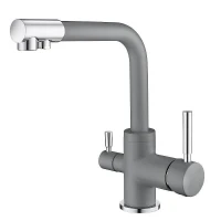 Смеситель для кухни Emar Quartz 3003N.9 цвет Алмаз