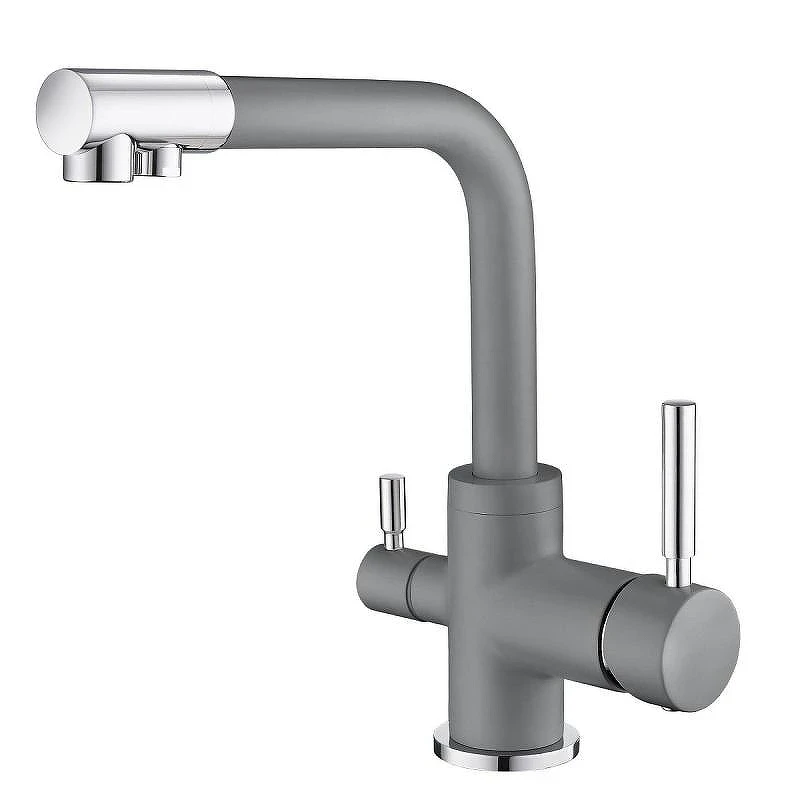 Смеситель для кухни Emar Quartz 3003N.9 цвет Алмаз