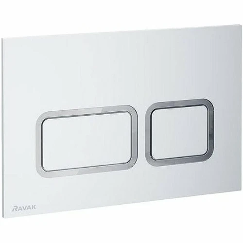 Кнопка смыва для инсталляции Ravak Twin Flat X01739 Сатин