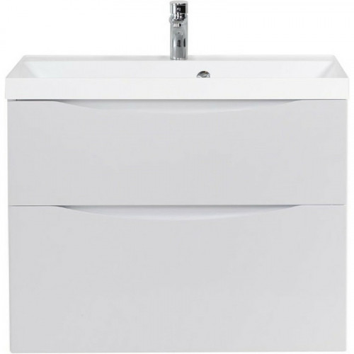 Тумба под раковину BelBagno Marino 100 MARINO-H60-1000-2C-SO-BL-P подвесная Bianco Lucido МДФ / ЛДСП