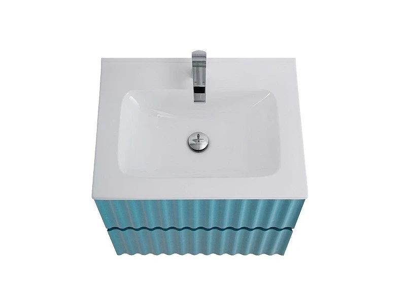 Тумба под раковину Art&Max Elegant 60 AM-ELEGANT-600-2C-SO-NG-P подвесная цвет Ниагара