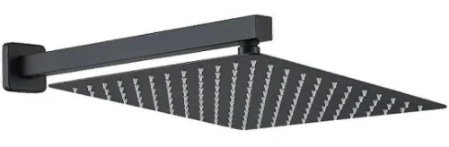 Душевая система Berges Ventas 2S Black 073002 Черная матовая латунь встраиваемый