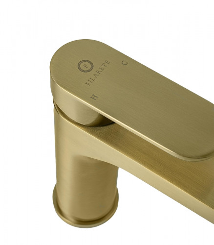 Смеситель для раковины FILARETE Retta FL5030MG цвет Золото матовое