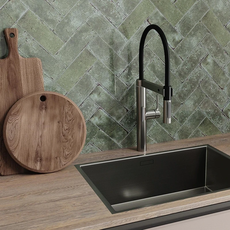 Смеситель для кухни WasserKRAFT A8827 цвет Никель