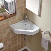 Раковина WeltWasser Aisbach 7012 GL-WT 55 10000008681 угловая Белая глянецевая фаянс подвесная