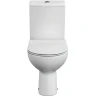 Унитаз компакт Cersanit Nature Clean On 011 3/5 DPL EO slim 65410 с бачком и сиденьем Микролифт фарфор напольный