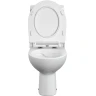 Унитаз компакт Cersanit Nature Clean On 011 3/5 DPL EO slim 65410 с бачком и сиденьем Микролифт фарфор напольный