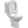Унитаз компакт Cersanit Nature Clean On 011 3/5 DPL EO slim 65410 с бачком и сиденьем Микролифт фарфор напольный