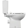 Унитаз компакт Cersanit Nature Clean On 011 3/5 DPL EO slim 65410 с бачком и сиденьем Микролифт фарфор напольный