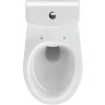 Унитаз компакт Cersanit Nature Clean On 011 3/5 DPL EO slim 65410 с бачком и сиденьем Микролифт фарфор напольный
