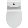 Унитаз компакт Cersanit Nature Clean On 011 3/5 DPL EO slim 65410 с бачком и сиденьем Микролифт фарфор напольный