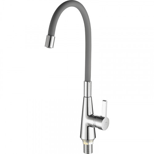 Смеситель для кухни Fashun A4153+B07 цвет Хром Серый