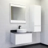 Зеркало Comforty Марсель 75 00-00012269 Белое МДФ / ЛДСП, стекло