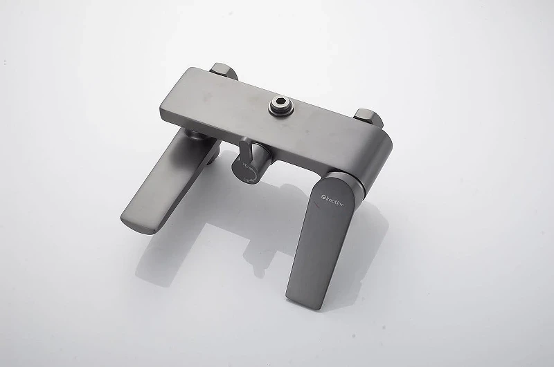 Душевая система Knotlor Muse KN-62/GM цвет Вороненая сталь