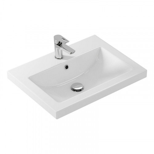 Тумба с раковиной Comforty Лима 60 00-00019210 подвесная цвет Белый матовый