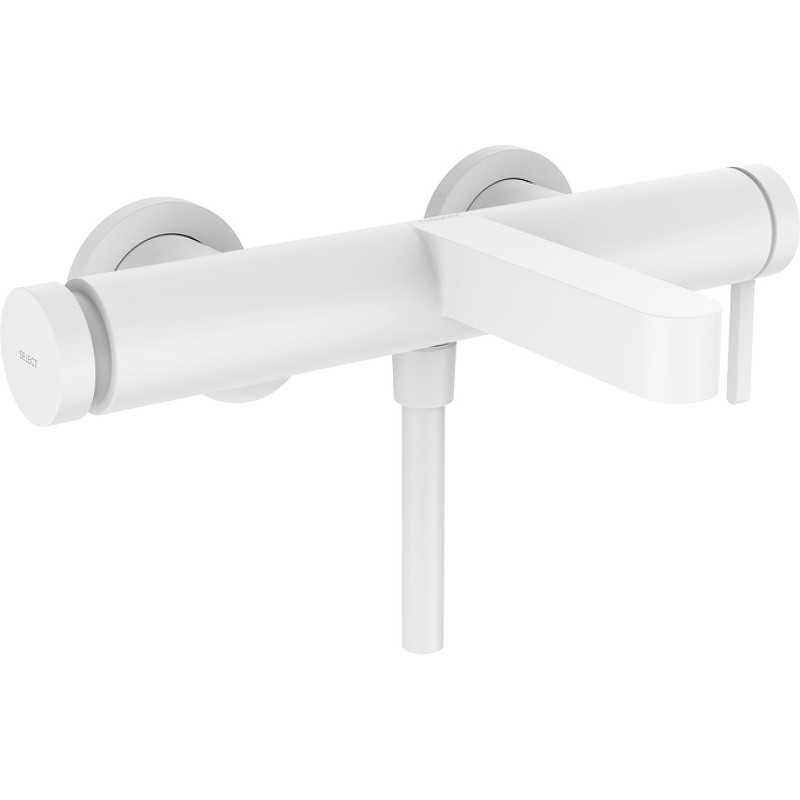 Смеситель для ванны Hansgrohe Finoris 76420700 Белый матовый латунь на стену