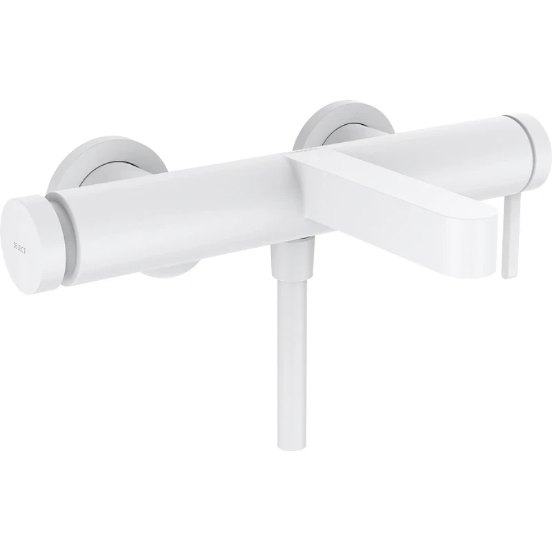 Смеситель для ванны Hansgrohe Finoris 76420700 Белый матовый латунь на стену