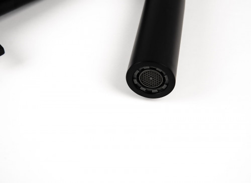 Смеситель для раковины Knotlor Elixir SS-30/BL цвет Черный матовый