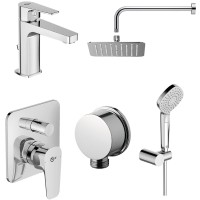 Комплект смесителей Ideal Standard Esla BD002XC Хром латунь