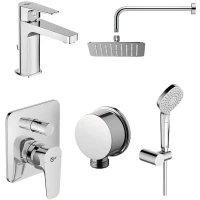 Комплект смесителей Ideal Standard Esla BD002XC Хром латунь