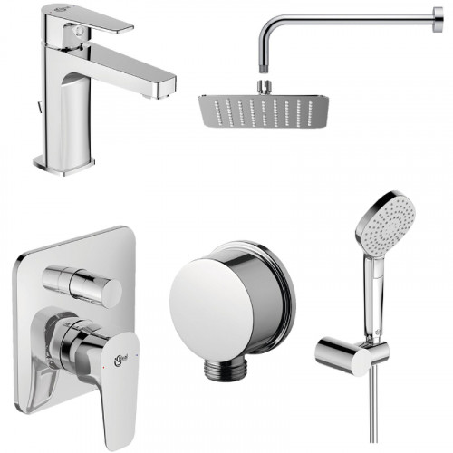 Комплект смесителей Ideal Standard Esla BD002XC Хром латунь