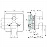 Комплект смесителей Ideal Standard Esla BD002XC Хром латунь