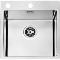 Кухонная мойка Alveus Pure 20 KMB-90 465x525 1103608 Брашированная сталь нержавеющая сталь встраиваемый