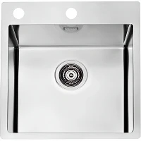 Кухонная мойка Alveus Pure 20 KMB-90 465x525 1103608 Брашированная сталь нержавеющая сталь встраиваемый
