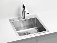 Кухонная мойка Alveus Pure 20 KMB-90 465x525 1103608 Брашированная сталь нержавеющая сталь встраиваемый