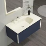 Тумба с раковиной Black&White Universe U945.800 80 945800 подвесная Dark Blue