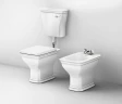 Унитаз Artceram Civitas CIV003 01 00 Белый фарфор напольный
