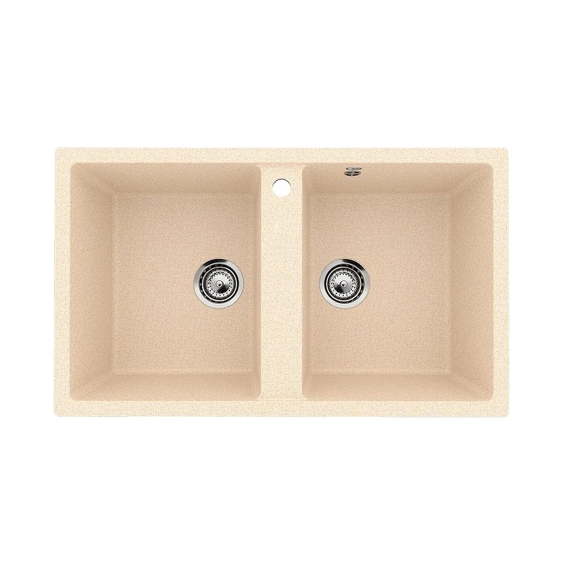 Кухонная мойка Ulgran Classic U-708-328 цвет Бежевый