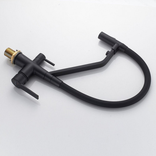 Смеситель для кухни Shevanik S278H цвет Черный