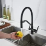 Смеситель для кухни Shevanik S278H цвет Черный