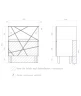 Тумба с раковиной Vigo Geometry 70 tn.bsf.GEO.FOS.70.2Y-com цвет Белый