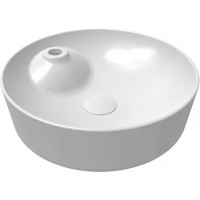 Раковина Bien Flame 43 FALG04301FD1W4000 Белая матовая фарфор накладная