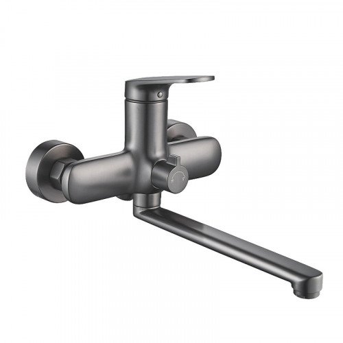 Смеситель для ванны Shevanik S8502T цвет Оружейная сталь