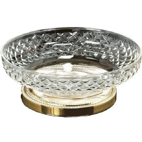 Мыльница Boheme Murano Cristal 10205 Золото