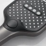 Смеситель на борт ванны Shevanik S41T S4112T цвет Оружейная сталь