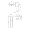 Смеситель для раковины Iddis Slide SLISB00i65 Хром