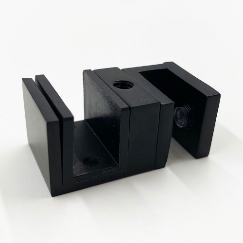 Душевой уголок Vincea Dice 100x100 VSS-4D100CLB профиль Черный стекло прозрачное