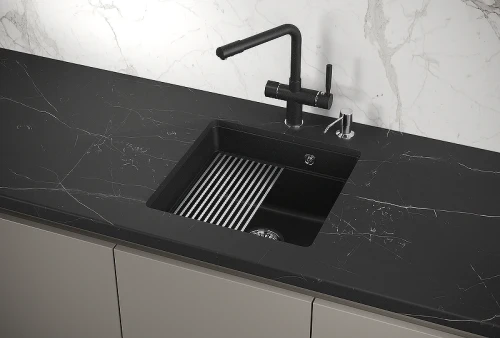 Кухонная мойка Granula Kitchen Space 45 4501U цвет Черный