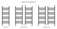 Водяной полотенцесушитель Сунержа Богема+ выгнутая 100x40 020-0221-1040 цвет Шампань